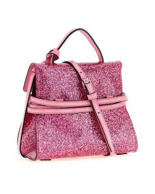 Moschino Purple Handbags