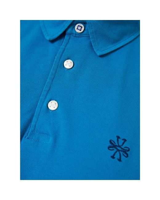 Jacob Cohen Baumwoll polo shirt in Blue für Herren