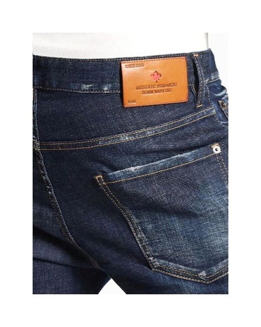 DSquared² Blue Slim Fit Jeans for men