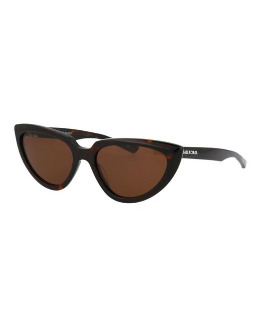 Balenciaga Brown Stylische sonnenbrille bb0182s