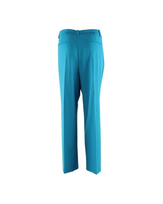 Trousers > straight trousers Pinko en coloris Blue