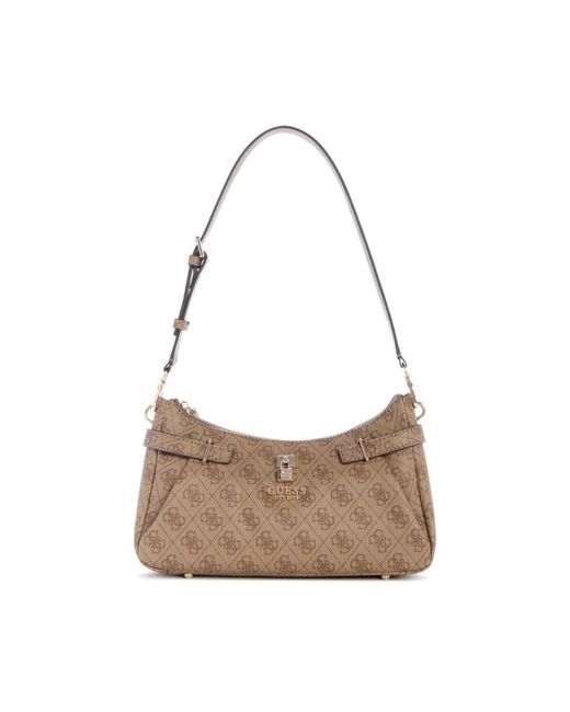 Guess Brown Shoulder Bags