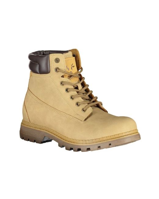 Carrera Natural Lace-Up Boots