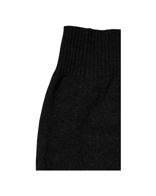 Dolce & Gabbana Black Winter Scarves