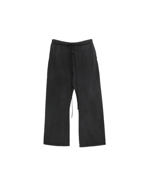 Fear Of God Black Wide Trousers for men