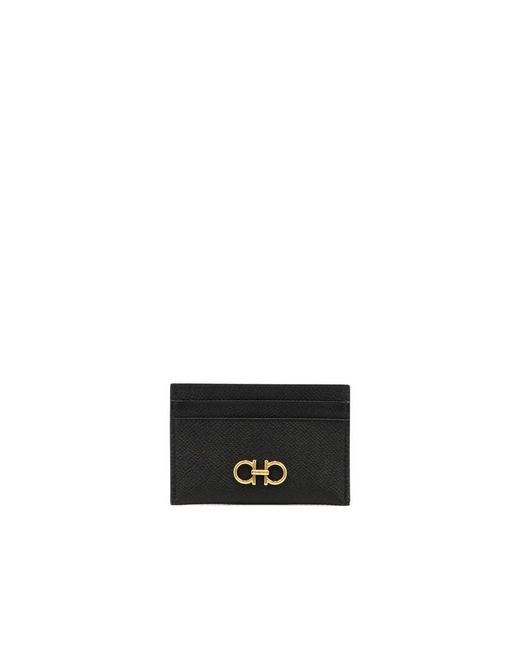 Ferragamo Black Wallets & Cardholders