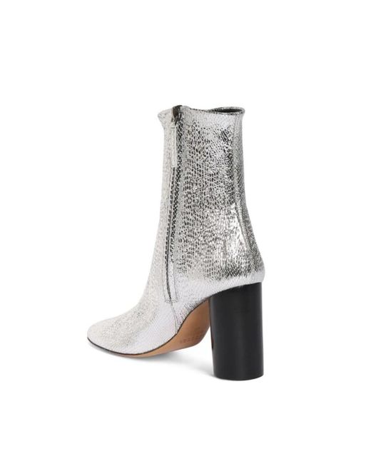 Isabel Marant Gray Heeled Boots