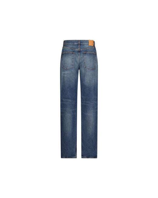 Haikure Blue Straight Fit Jeans