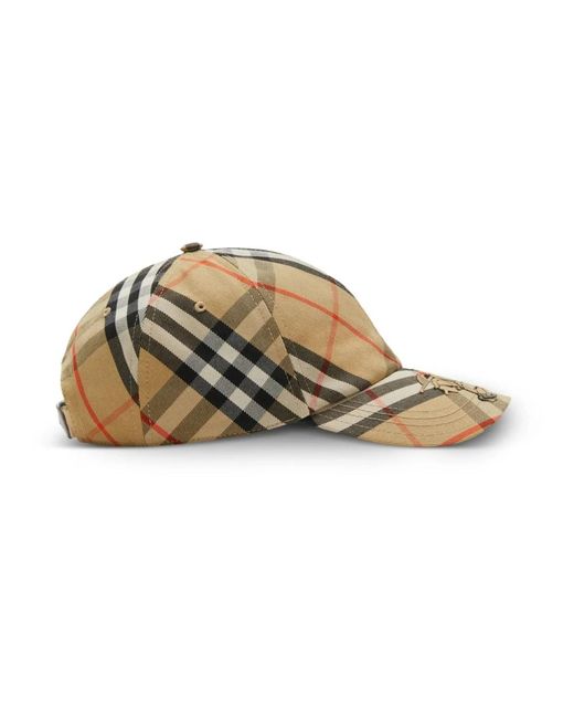 Burberry Metallic Caps for men