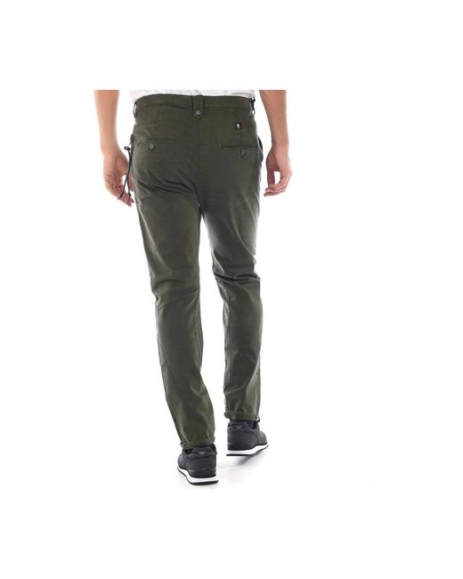 Daniele Alessandrini Gray Chinos for men