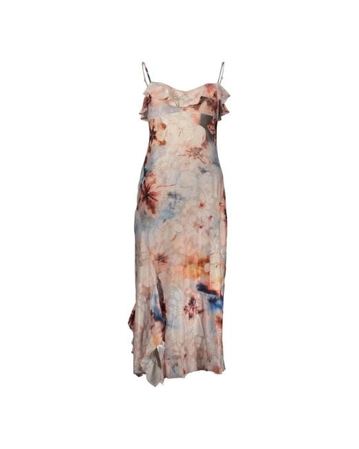 Desigual Brown Midi Dresses