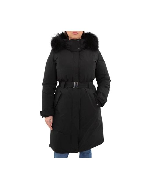 Woolrich Black Parkas