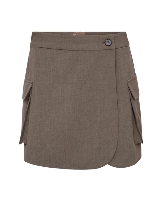 Skirts > short skirts co'couture en coloris Brown
