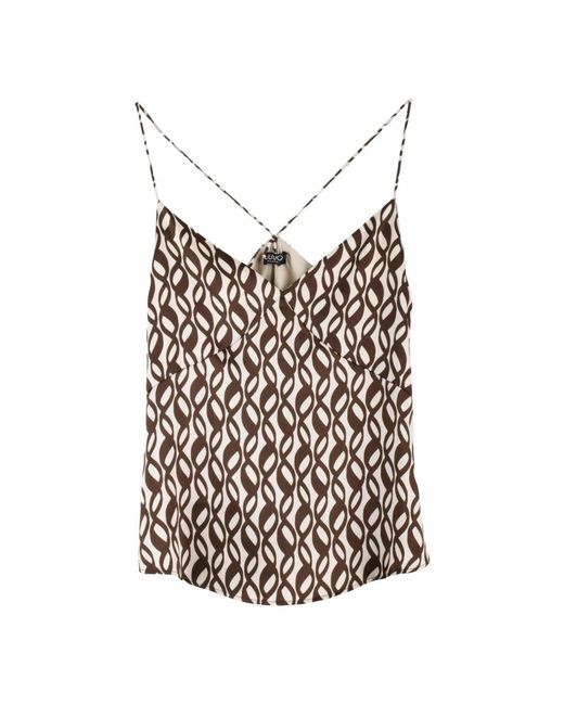 Sleeveless Tops Liu Jo de color Black