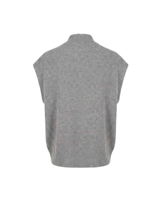 Brunello Cucinelli Gray Cardigans