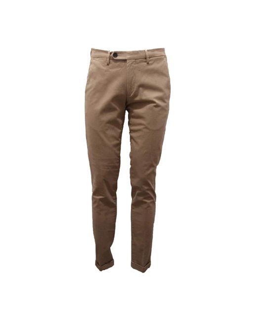 Michael Coal Gray Slim-Fit Trousers for men