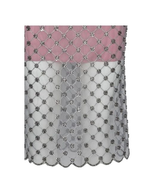 ROTATE BIRGER CHRISTENSEN Purple Midi Skirts