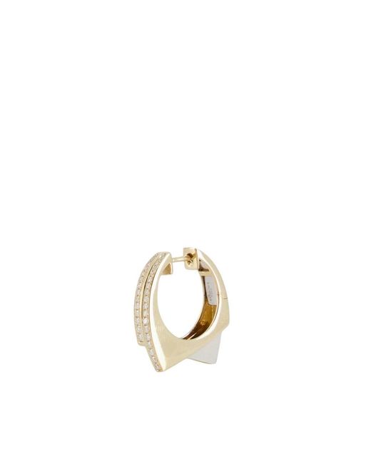 Rainbow K Metallic Earrings