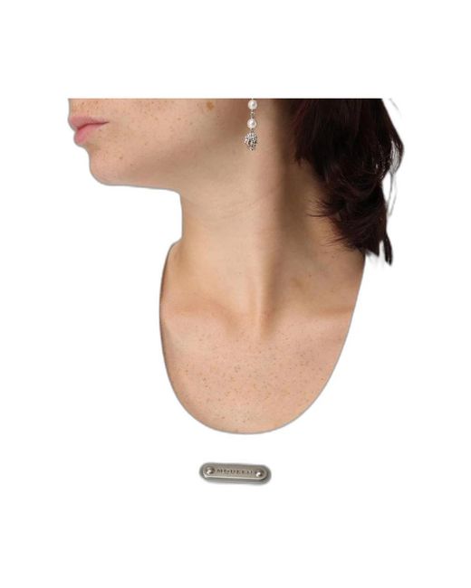 McQueen Metallic Earrings