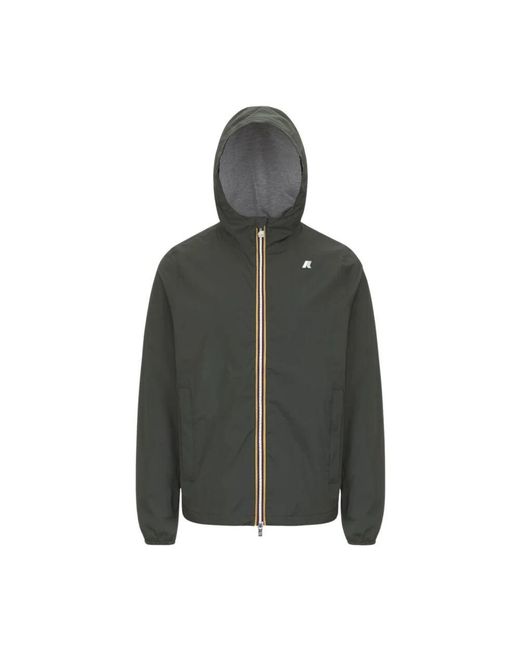K-Way Green Light Jackets for men