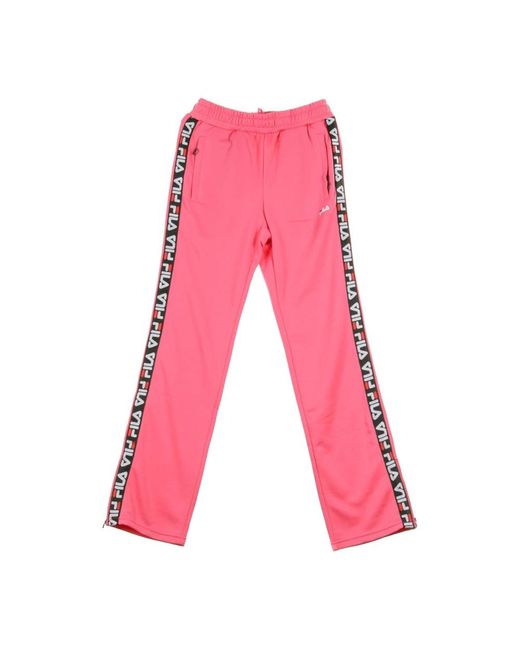 Fila Broeken ,Roze ,Polyester Trainingsbroek in het Pink