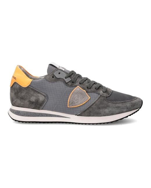 Philippe Model Gray Sneakers for men