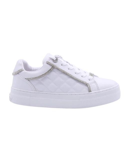 Guess White Bee Sneaker
