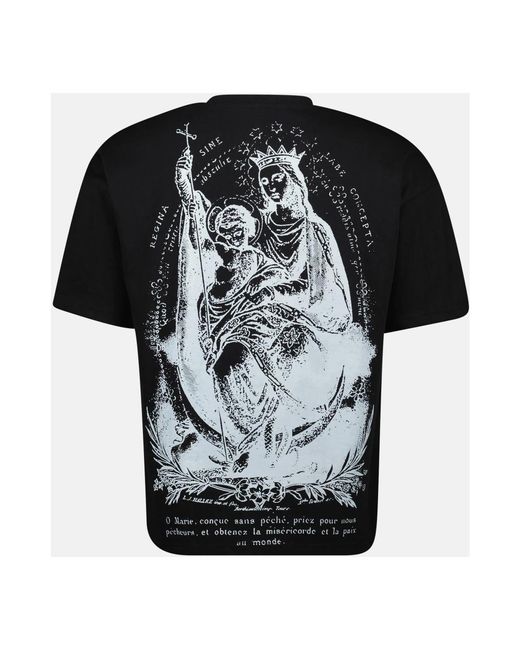 L8 Studio Tops ,Zwart ,Katoen Vierge T-Shirt in het Black voor heren
