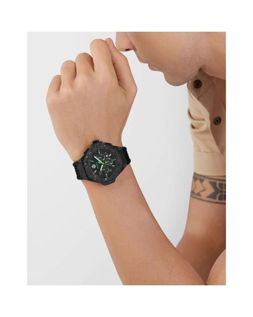 Philipp Plein Black Watches for men