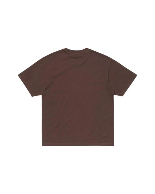 Edwin Oversize Basic T-Shirt in het Brown voor heren
