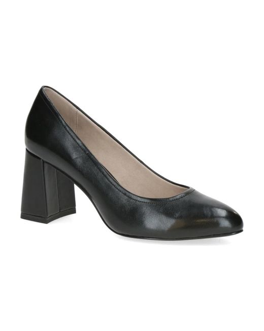 Caprice Black Pumps