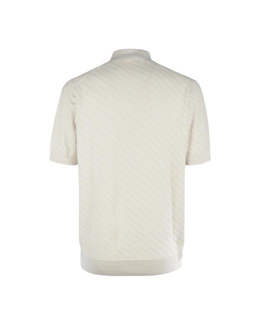 Paolo Pecora Polo shirts in White für Herren