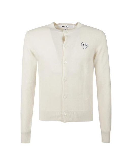 Cardigans COMME DES GARÇONS PLAY de hombre de color White