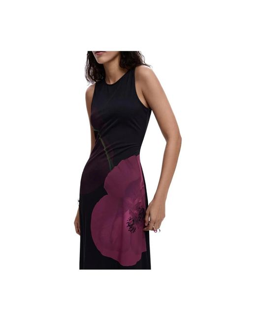 Desigual Black Midi Dresses
