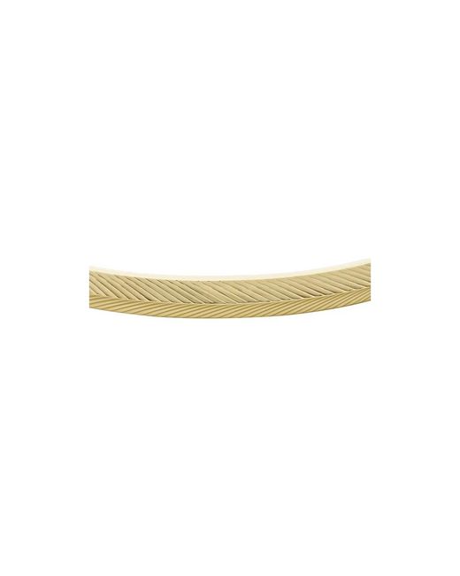 Bracelets Fossil de color Metallic