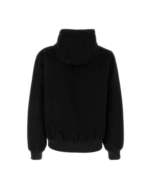 Carhartt Zip-Throughs in het Black voor heren