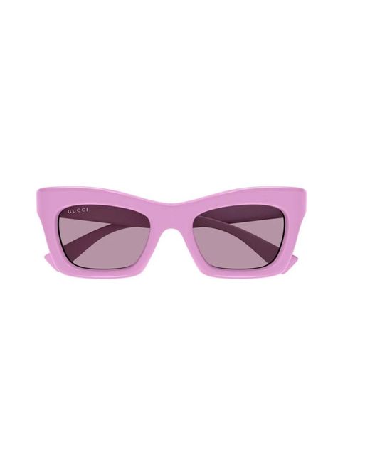 Gucci Purple Sunglasses