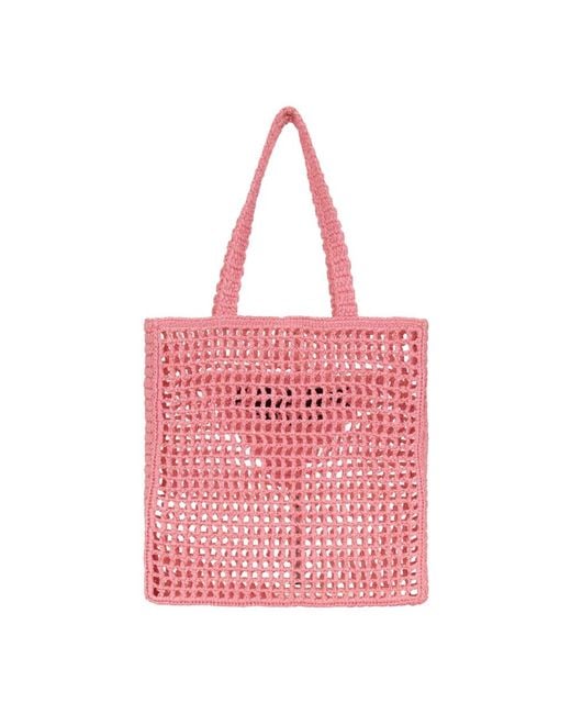 Prada Pink Tote Bags
