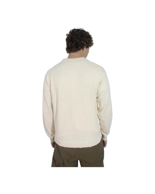 Sun 68 Truien & Vesten ,Katoen Katoenen Vest Met Voorlogo in het Natural voor heren