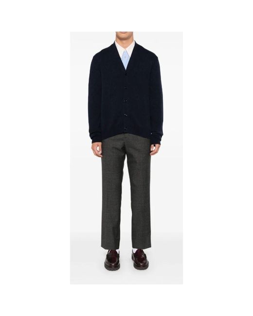 Gucci Cardigan Mit Webstreifen in Blue für Herren