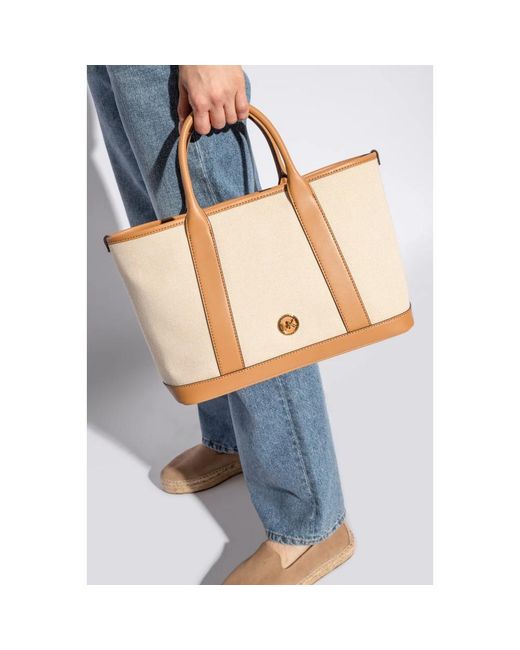 Michael Kors Natural Shopping Bags