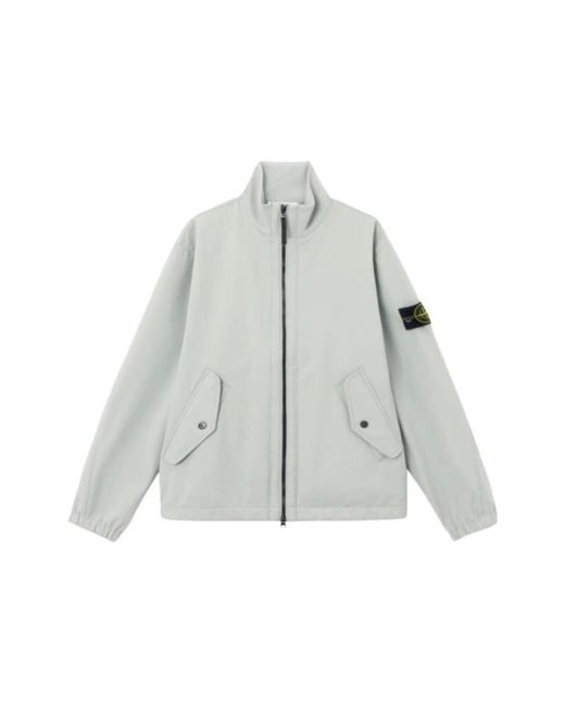 Stone Island Gray Light Jackets for men