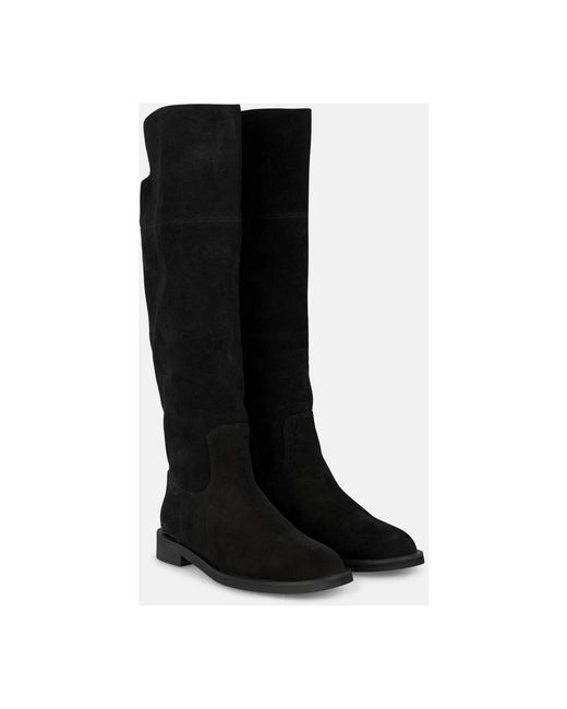 Alma En Pena. Black High Boots