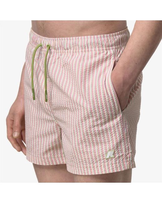 K-Way Pink Beachwear for men