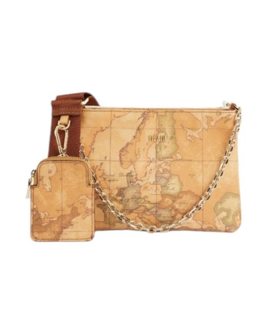 Clutches di Alviero Martini 1A Classe in Natural