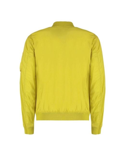 C P Company Yellow Bomber Jackets for men