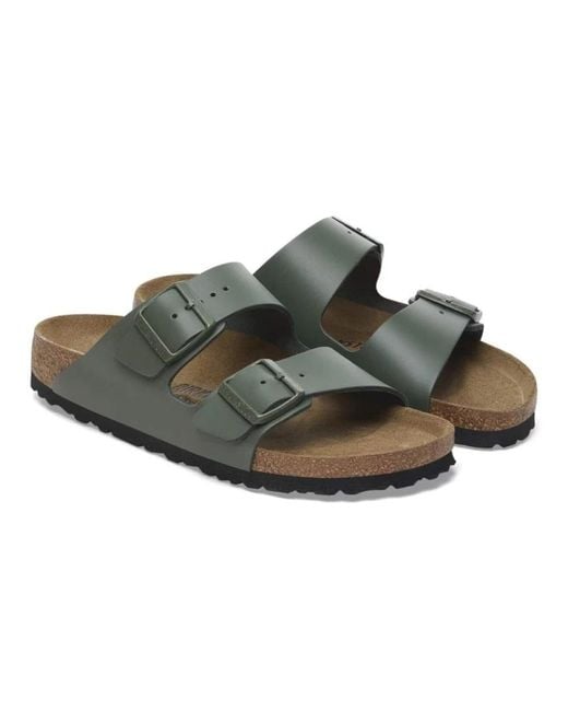 Birkenstock Brown Sliders