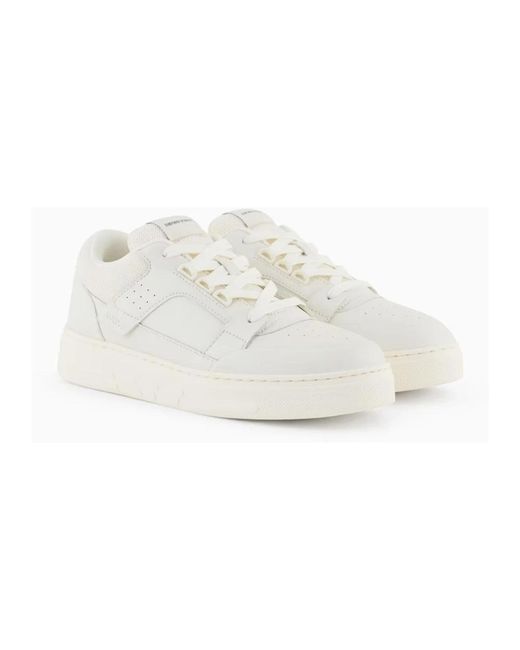 Emporio Armani White Sneakers for men