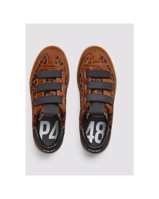 P448 Capri Sneaker in het Brown