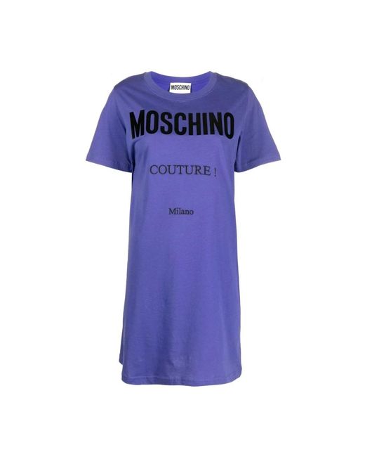 Moschino Blue Short Dresses